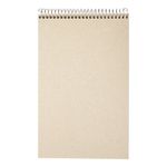 5 Star Spiral Shorthand Notebook Ruled 70gsm 160 Page 127x200mm Green/Buff (Pack of 10) 938287