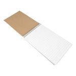 5 Star Spiral Shorthand Notebook Ruled 70gsm 160 Page 127x200mm Green/Buff (Pack of 10) 938287