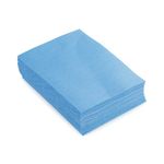 5 Star Heavy Duty Anti-microbial Cleaning Cloth 76gsm 500x300mm Blue (Pack of 25) 939321
