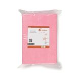 5 Star Heavy Duty Anti-microbial Cleaning Cloths 76gsm 500x300mm Red (Pack of 25) 939328