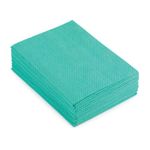 5 Star Heavy Duty Anti-microbial Cleaning Cloths 76gsm 500x300mm Green (Pack of 25) 939336