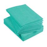 5 Star Heavy Duty Anti-microbial Cleaning Cloths 76gsm 500x300mm Green (Pack of 25) 939336