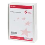 5 Star Multipurpose Labels Laser Copier Inkjet 99x34mm White (Pack of 8000) 940453