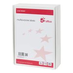 5 Star Multipurpose Labels Laser Copier Inkjet 64x38mm White (Pack of 10500) 940457