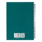 5 Star Wirebound Hardback Notebook Ruled A5 140 Page Teal (Pack of 5) 943453
