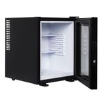 Eton Glass Door Minibar 35 Litre Black 7173