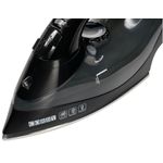 Sherwood 2000W Steam Iron with Fitted Plug Black 6108