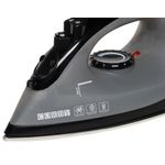 Sherwood 1200W Steam Iron with Fitted Plug Black 2556