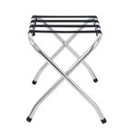 Ashton Metal Luggage Rack Chrome (Pack of 4) 5996