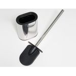 Sana Silicone Toilet Brush and Holder Polished Steel 10350