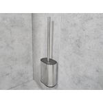 Sana Silicone Toilet Brush and Holder Polished Steel 10350