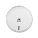 Essence Centrefeed One Sheet Toilet Paper Dispenser White WR-ESS-CPULL-W