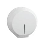 Essence Commercial Mini Jumbo Toilet Roll Dispenser White WR-ESS-MJUMBO-W