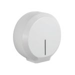 Essence Commercial Mini Jumbo Toilet Roll Dispenser White WR-ESS-MJUMBO-W