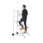 Climb-It Loading Step 4 Tread Galvanised/Silver SLS04G