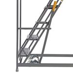 Climb-It Warehouse Safety Steps 600mm Platform 6 Tread Grey AHWS06GY