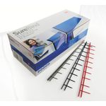 GBC SureBind A4 25mm Binding Strips Black (Pack of 100) 1132850
