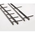 GBC SureBind A4 25mm Binding Strips Black (Pack of 100) 1132850
