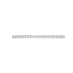 GBC MultiBind 12mm A4 130 Sheet Binding Wire Black (Pack of 100) IB165320