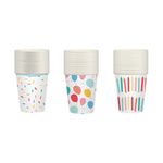 Party Printed Paper Cups 275ml x20 Pack of 18 PAR11518OB