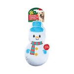 Christmas Plush Characters Squeaky Dog Toy Pack of 12 XMA13428OB