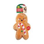 Christmas Plush Characters Squeaky Dog Toy Pack of 12 XMA13428OB