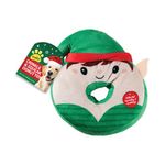 Christmas Crinkley/Squeaky Donut Pet Toy Pack of 12 XMA13448OB