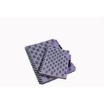 Europa Splash Project Book 200 Lined Pages A4 Purple Cover (Pack of 3) EU1506Z