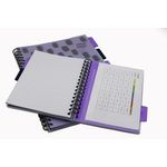 Europa Splash Project Book 200 Lined Pages A5 Purple Cover (Pack of 3) EU1508Z