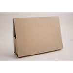 Exacompta Guildhall Legal Double Pocket Wallet Foolscap Buff (Pack of 25) 214-BUF