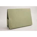 Exacompta Guildhall Legal Double Pocket Wallet Foolscap Green (Pack of 25) 214-GRN