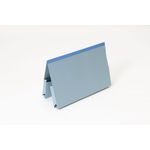 Exacompta Guildhall Reinforced Legal Double Pocket Wallet Blue (Pack of 25) 218-BLU
