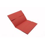 Exacompta Guildhall Double Pocket Wallet 315gsm Red A4/Foolscap (Pack of 25) 218-REDZ