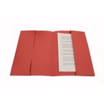 Exacompta Guildhall Double Pocket Wallet 315gsm Red A4/Foolscap (Pack of 25) 218-REDZ