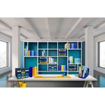 Exacompta Bee Blue Letter Trays Recycled A4 Set of 4 Assorted 113202SETD