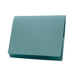 Exacompta Guildhall Brief Size Pocket Wallet 14x10in Blue (Pack of 50) PW3-BLU