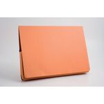 Exacompta Guildhall Brief Size Pocket Wallet 14x10in Orange (Pack of 50) PW3-ORG