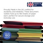 Exacompta Guildhall Document Wallet Foolscap Pink (Pack of 50) GDW1-PNK