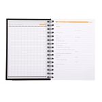 Rhodia Black A5 Wirebound Business Book (Pack of 3) 119233C