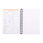 Rhodia Black A5 Wirebound Business Book (Pack of 3) 119233C