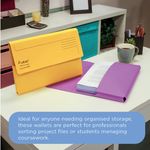 Exacompta Forever Document Wallet Manilla Foolscap Bright Blue (Pack of 25) 211/5001