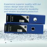 Exacompta Guildhall 80mm Lever Arch File A4 Blue (Pack of 10) 222/2001Z