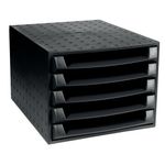 Forever 5 Drawer Set Black 221014D