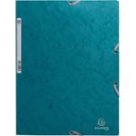 Exacompta Skandi Elasticated 3 Flap File A4 Assorted (Pack of 4) 55270E
