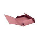 Exacompta Skandi Elasticated 3 Flap File A4 Assorted (Pack of 4) 55270E