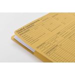 Exacompta Guildhall Pre-Printed Human Resources File 315gsm Yellow (Pack of 50) 211/1300Z