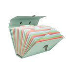 Exacompta Autentik Expanding Multipart Filing Box A4 Assorted 56339E