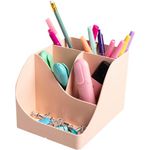 Exacompta Skandi Recycled Plastic PenWave Pen Pot Nude 69531D