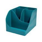 Exacompta Skandi Recycled Plastic PenWave Pen Pot Pacific Blue 69534D