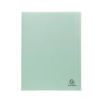Exacompta Autentik Display Book 20 Pocket A4 Assorted Pack of 3 88239E